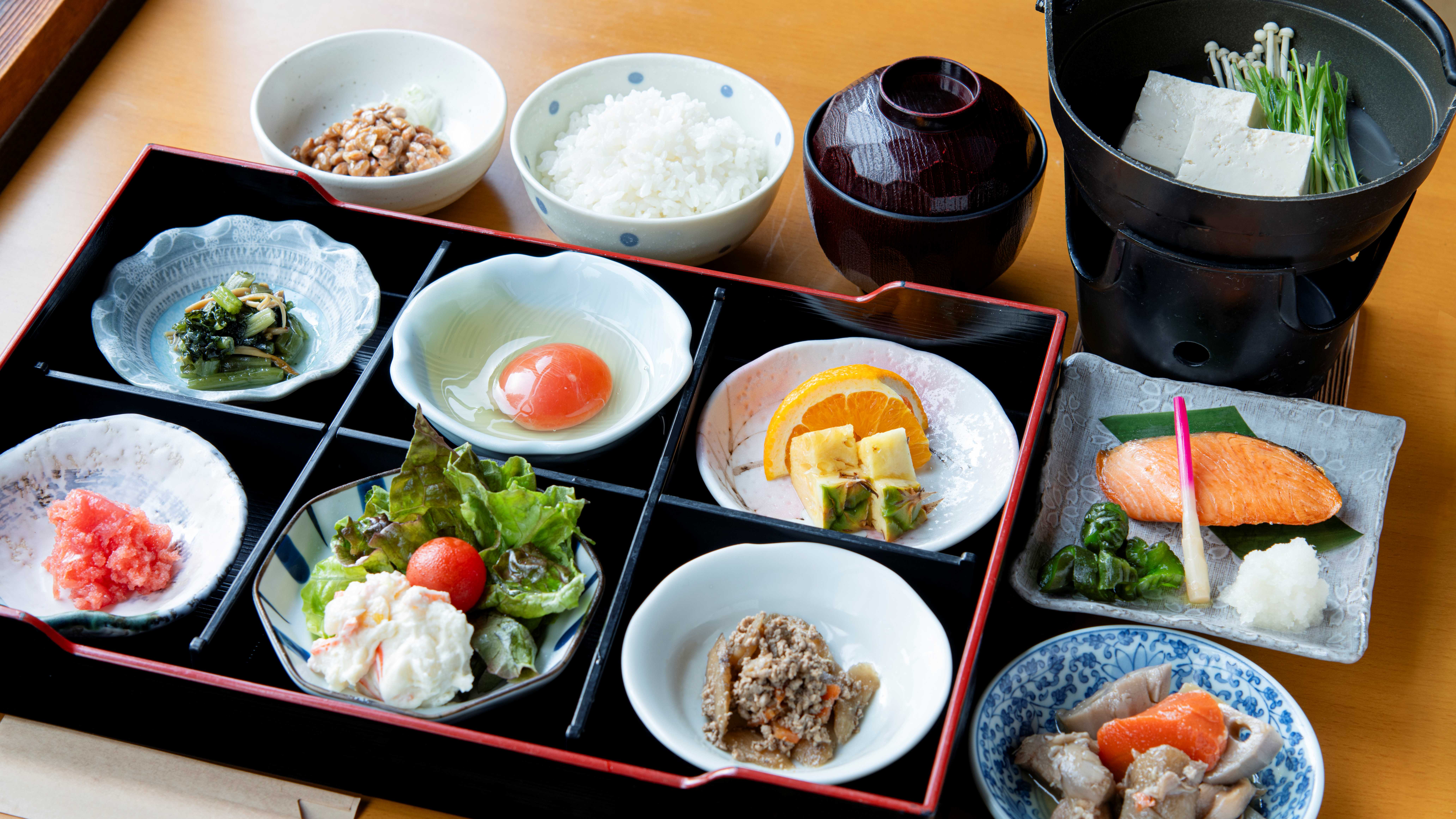 *【和朝食】カラダに優しい和定食を朝食でご提供いたします。