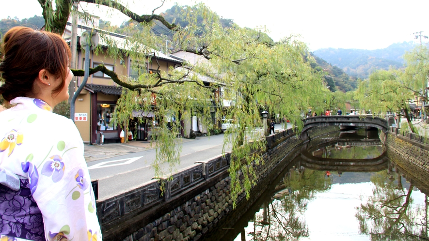 1300年の歴史をもつ城崎温泉です！！