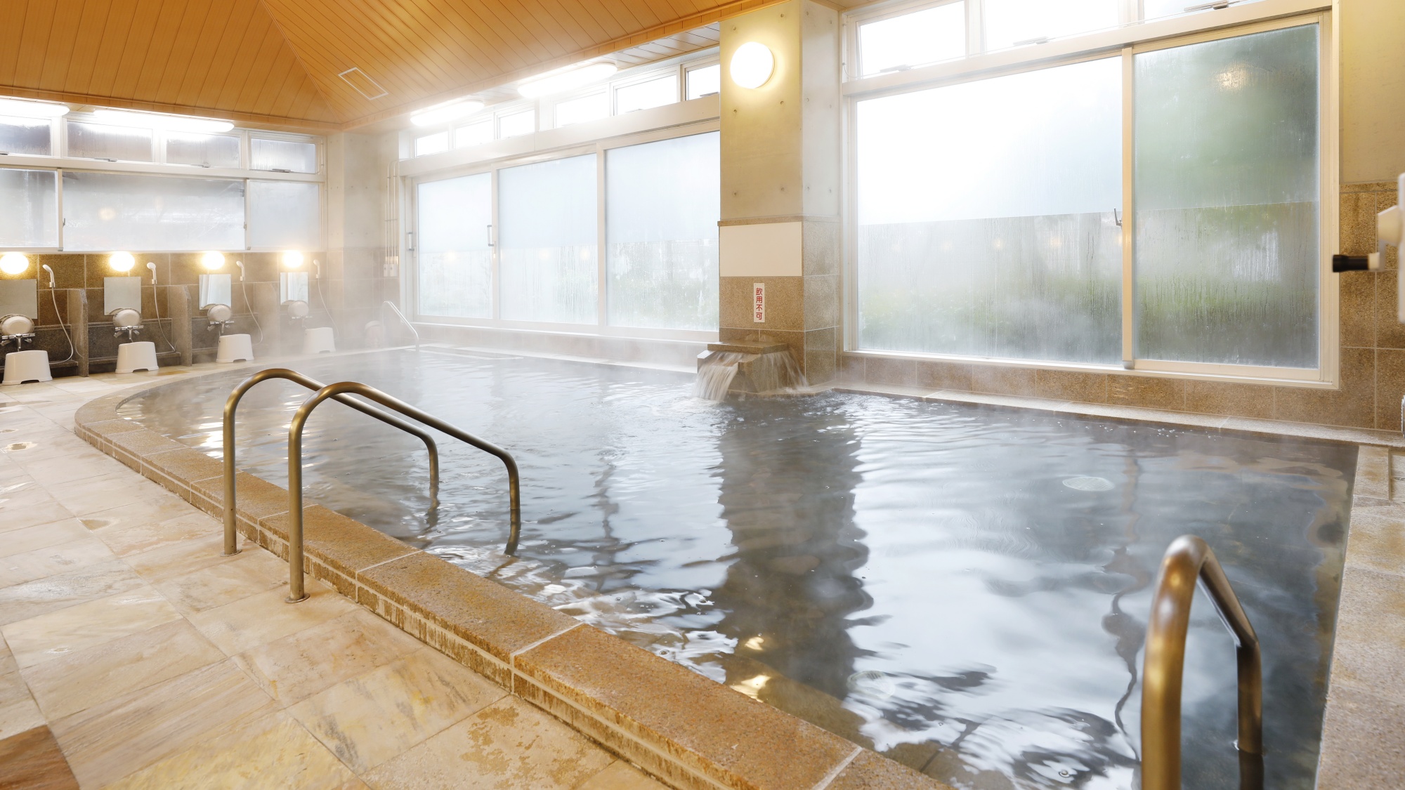 *[霧の森交湯～館]2025年3月リニューアル！内湯（男湯）湯冷めしにくく湯上り後もぽかぽか♪