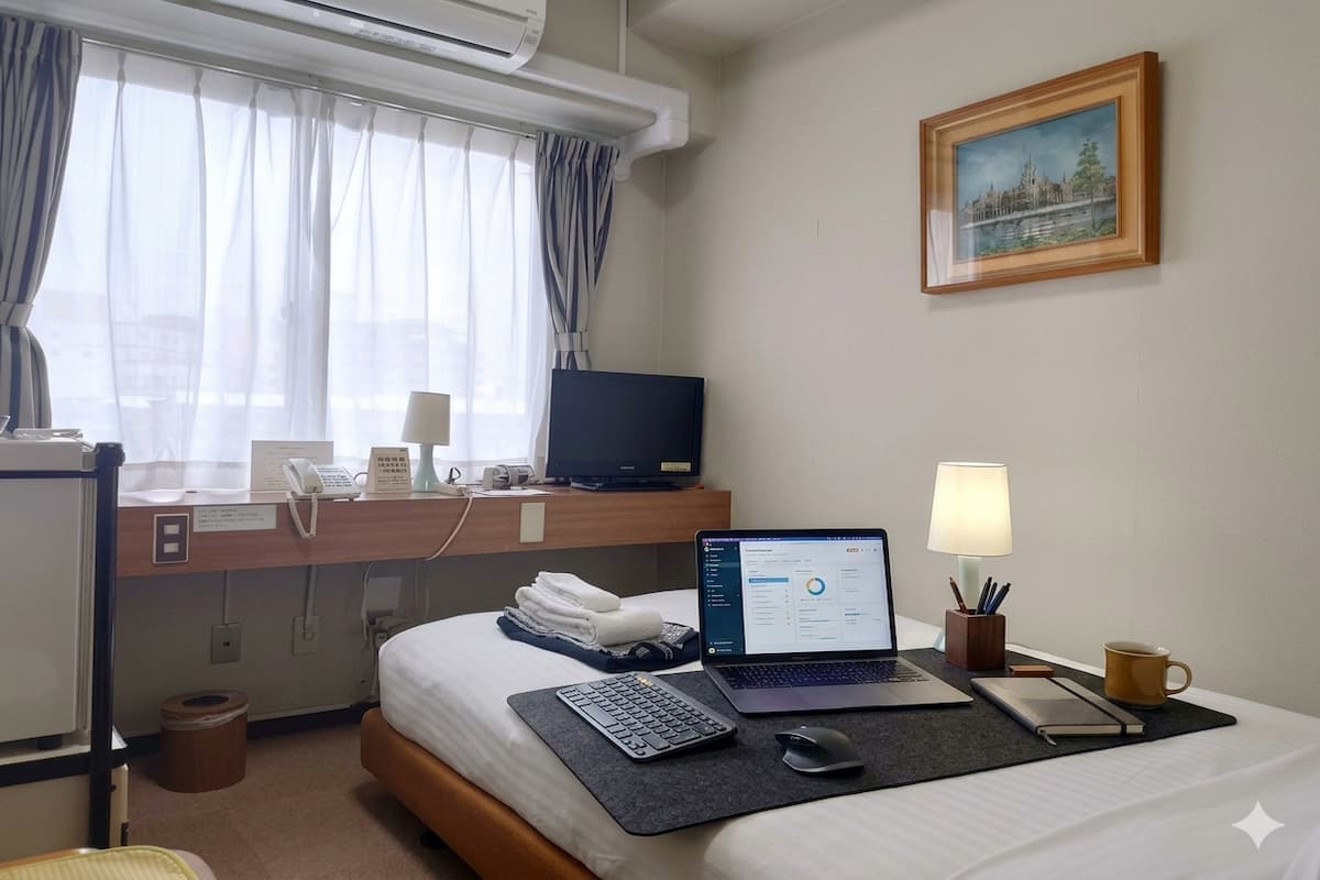 洋室シングル・ツイン（全館全室高速無料Wi-Fi 6・Type-C電源完備）