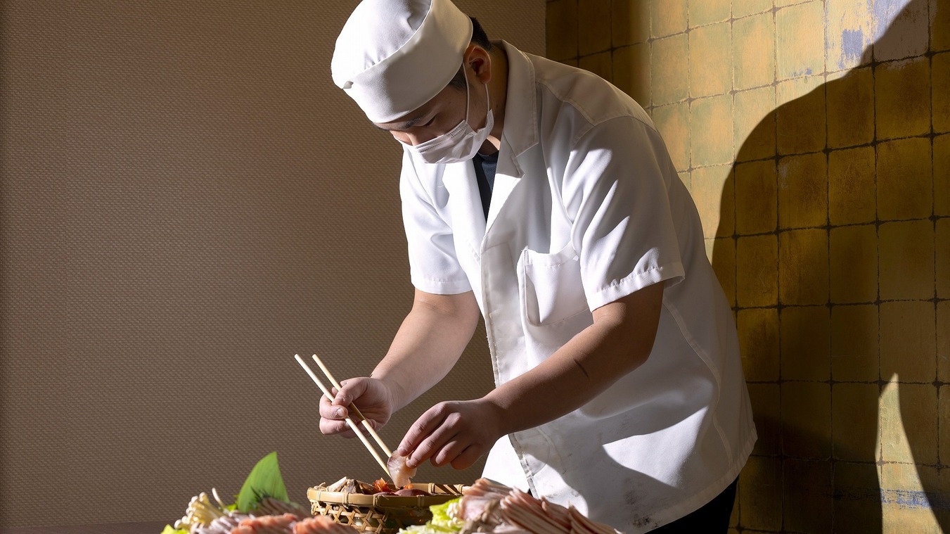 【オールインクルーシブ】〜特選〜タラバガニ入りプレミアム地獄蒸しプラン