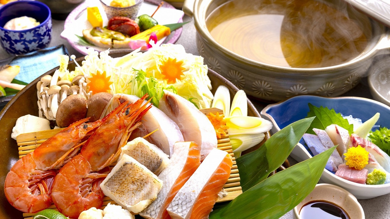 【海の幸どっさり】海鮮鍋会席プラン