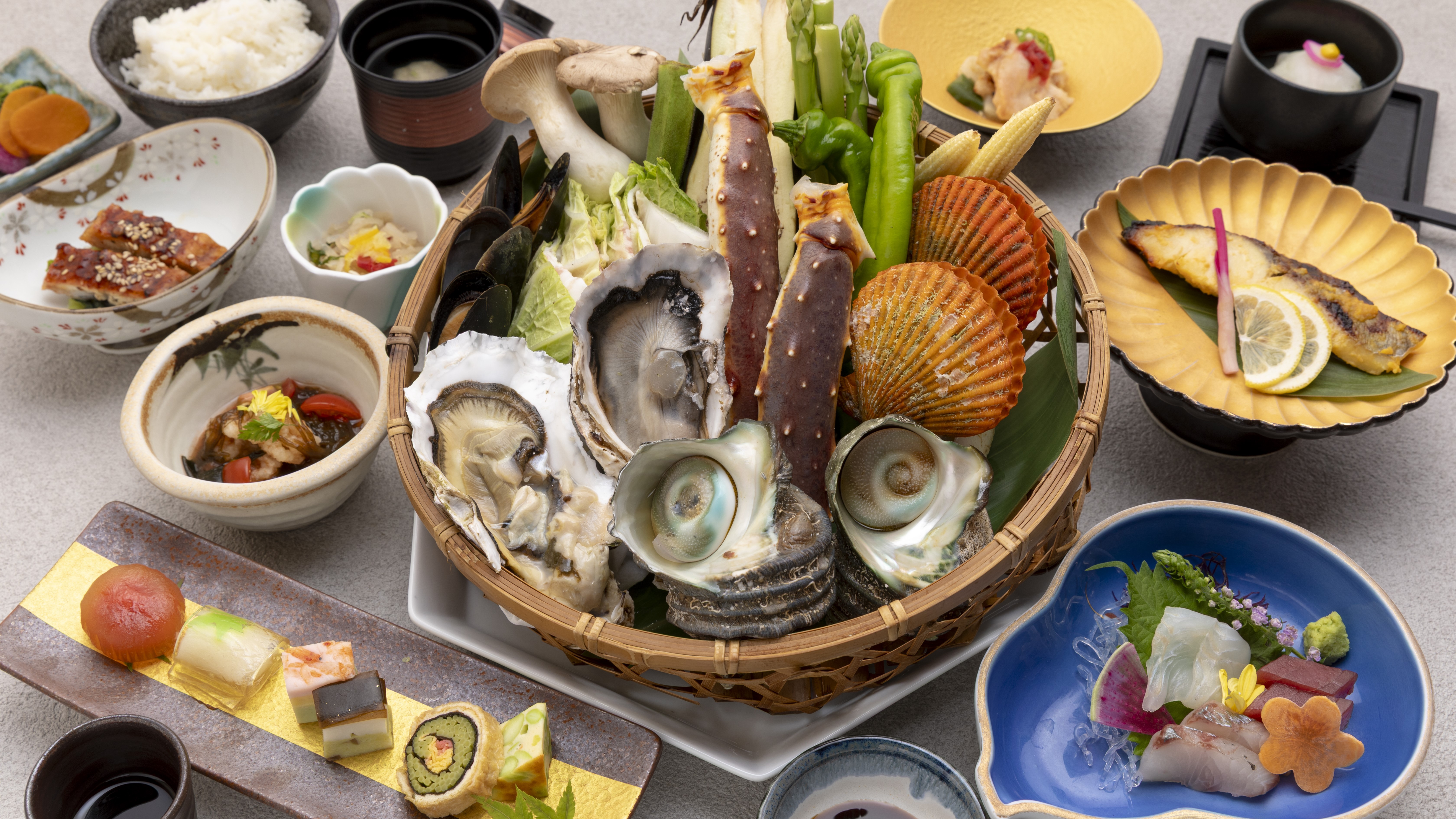 タラバガニ入り≪プレミアム地獄蒸しプラン≫