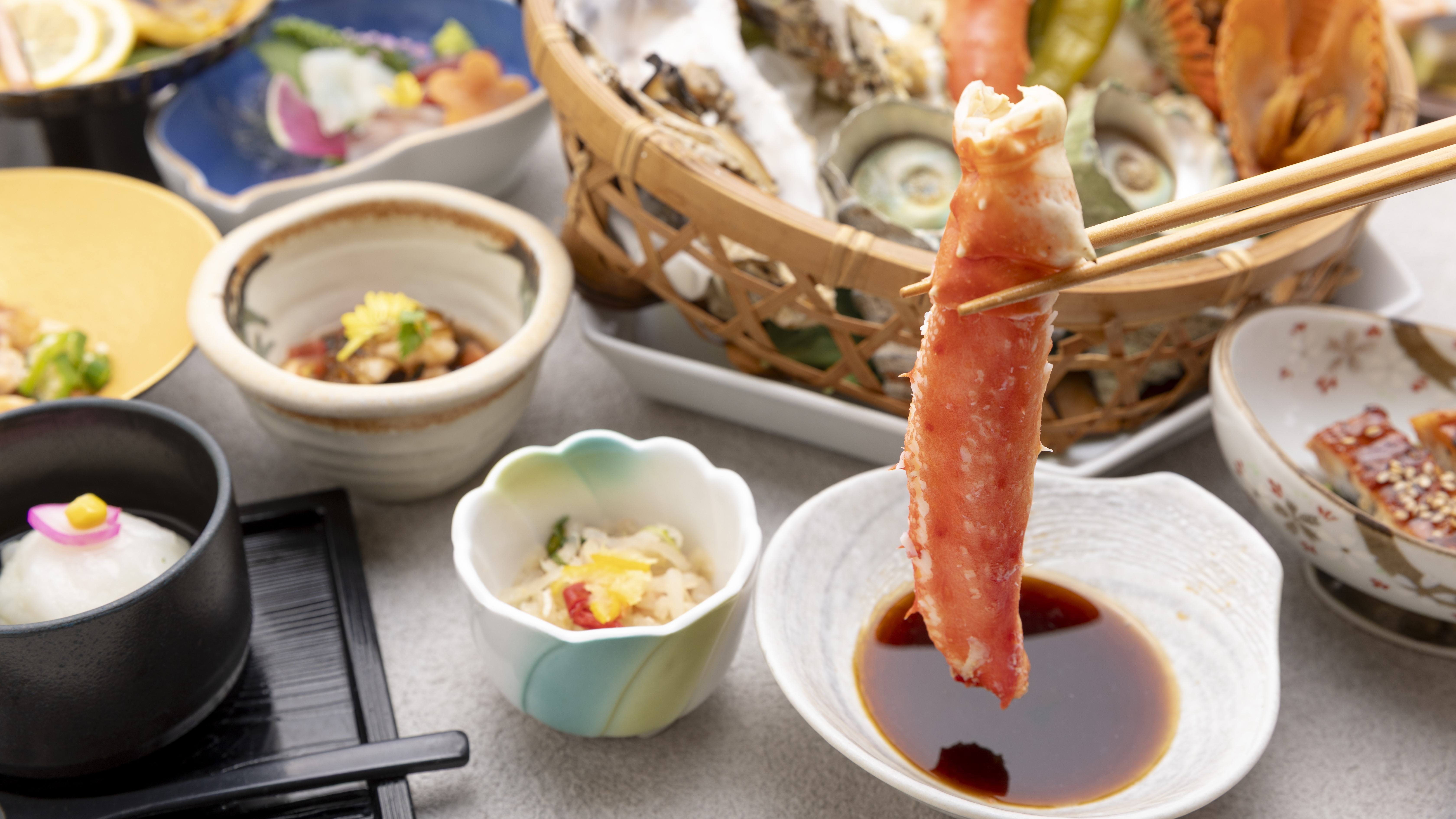 タラバガニ入り≪プレミアム地獄蒸しプラン≫