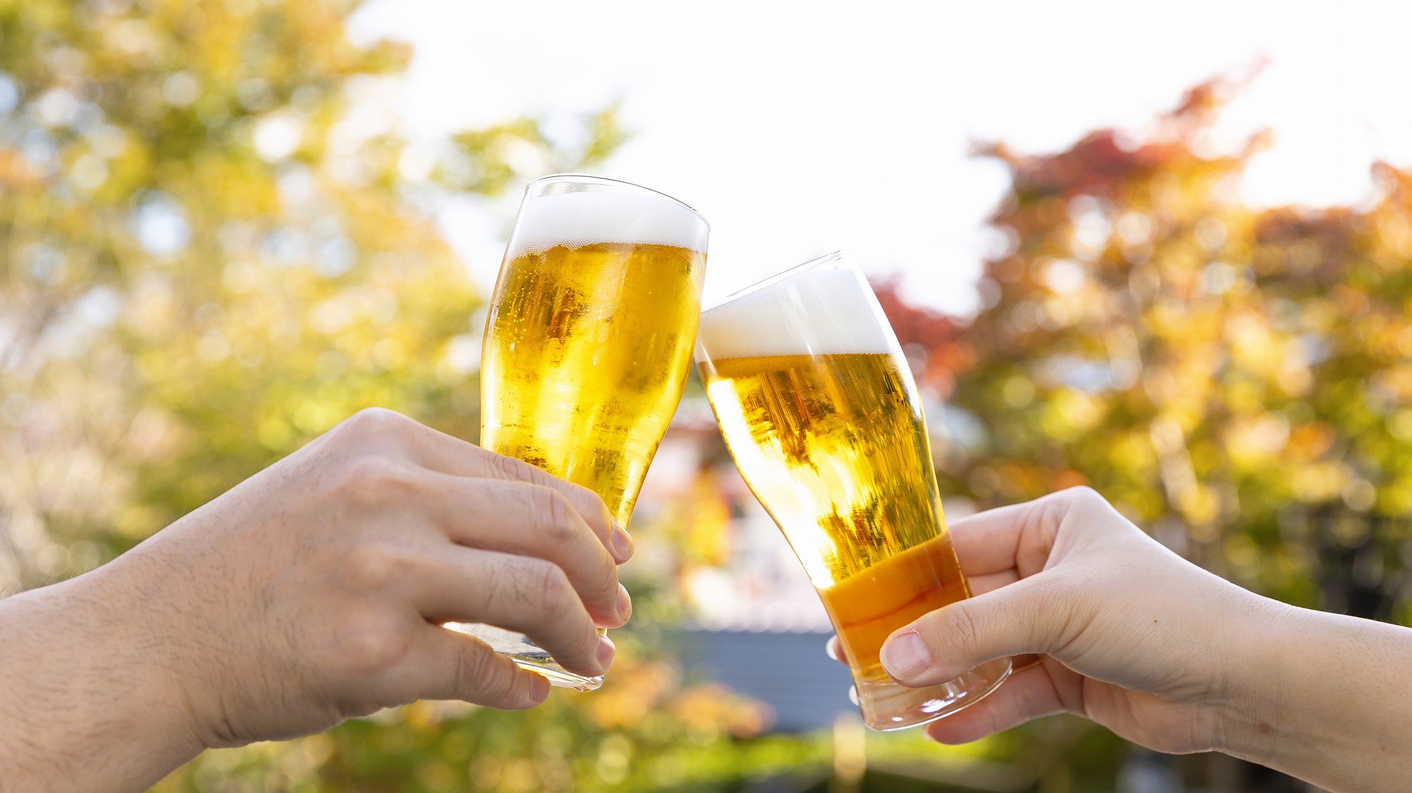 無料の生ビールサービス　到着時や湯上りの1杯にいかがですか？