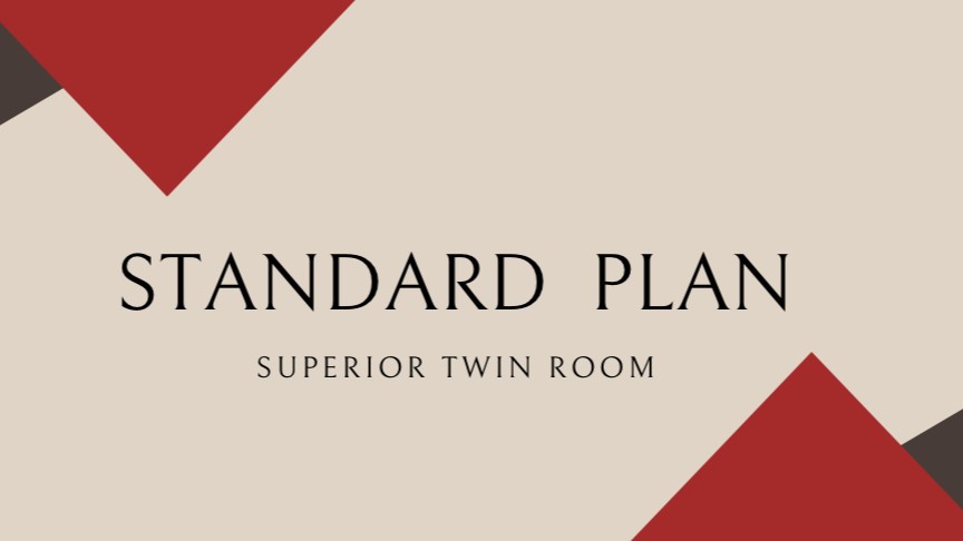 スタンダードプラン【スーペリアツイン】