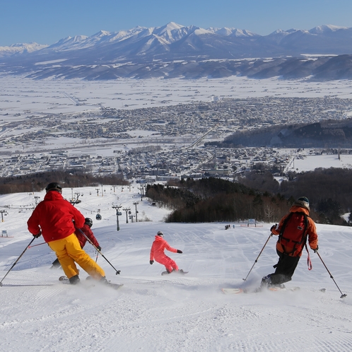 富良野でスキーをまるごと楽しんじゃおう♪