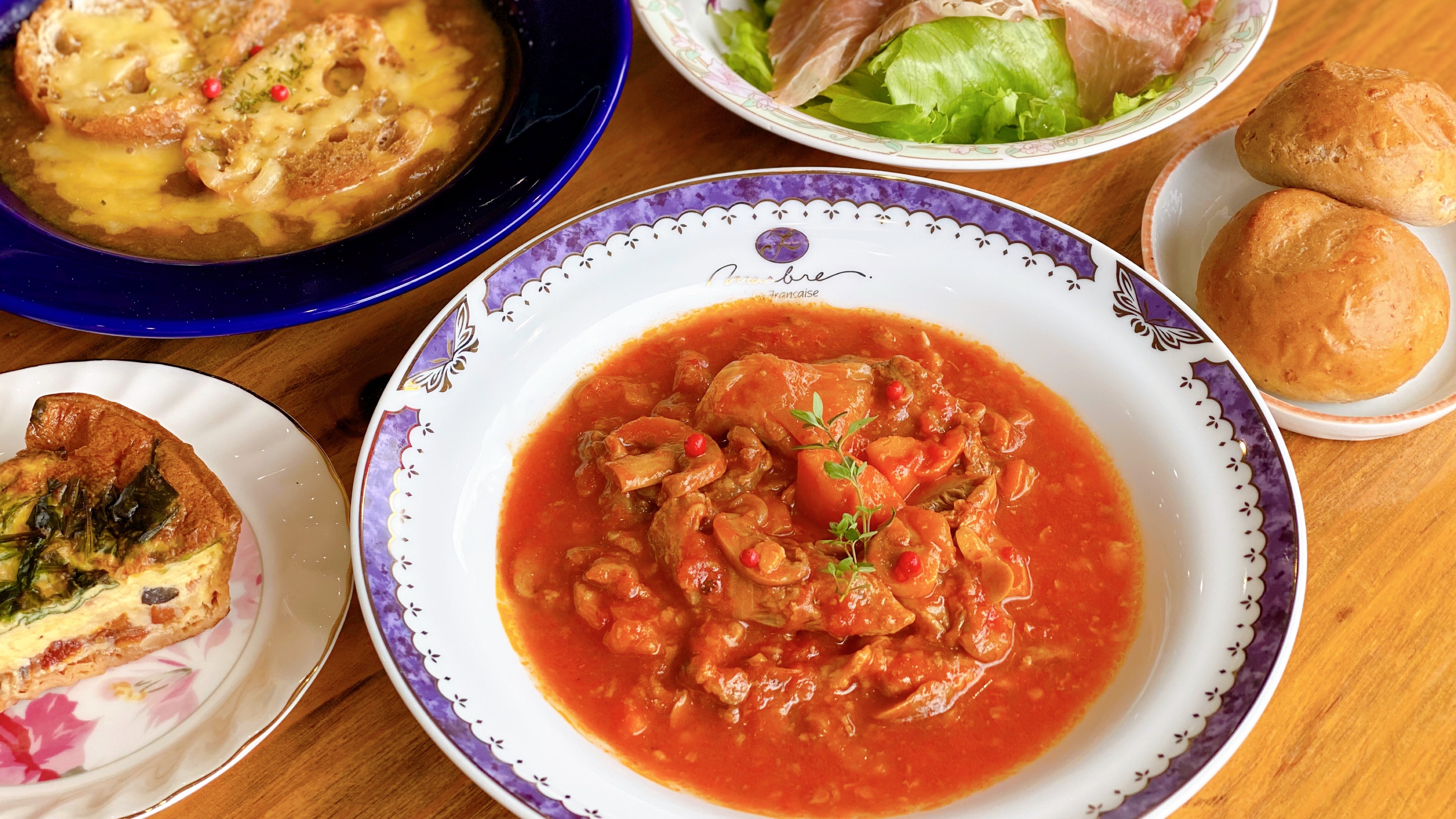 「CHEVAL」監修　フランス家庭料理の一例