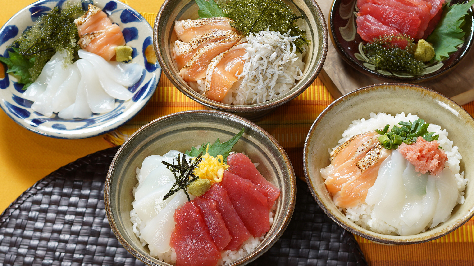 ベッセルホテルカンパーナ沖縄 朝食 海鮮丼