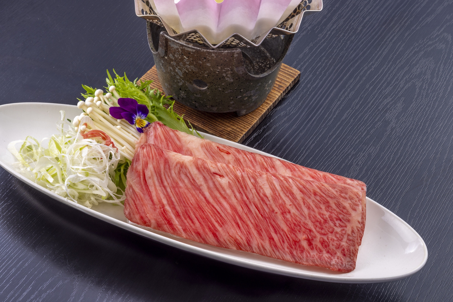 【12〜3月限定・最大1900円OFF】活あわび踊り焼き＆松阪牛しゃぶしゃぶ付き12品和会席プラン