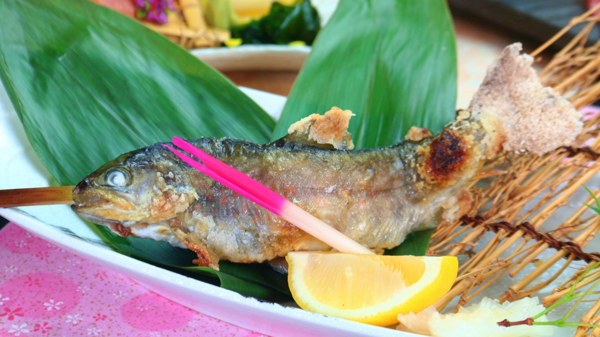 【食事】夕食一例、信州の味覚をたっぷりと取り入れ、趣向をこらした会席料理