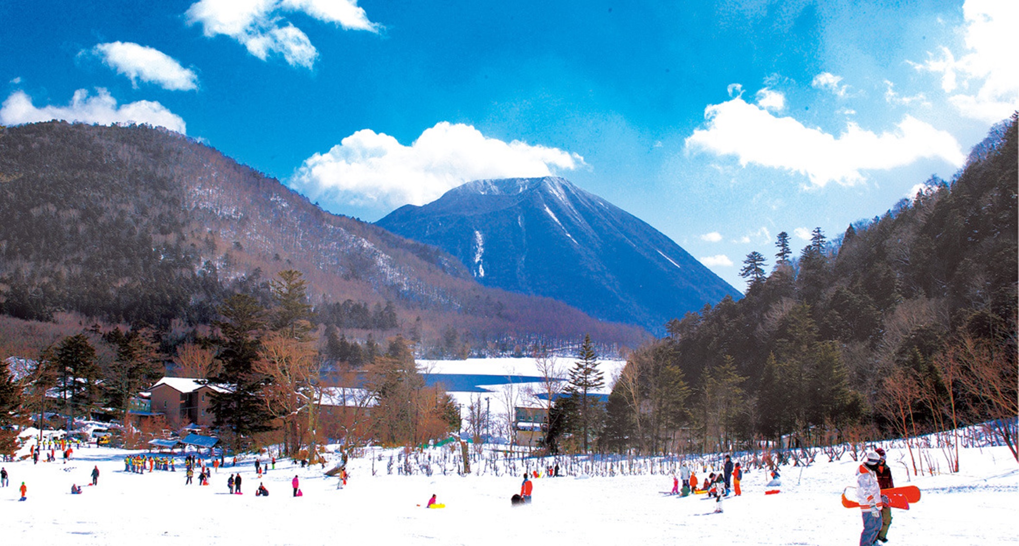 *【冬】日光湯元温泉スキー場│当館徒歩３０秒