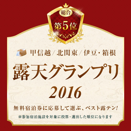 *露天グランプリ2016エンブレム（全国5位）