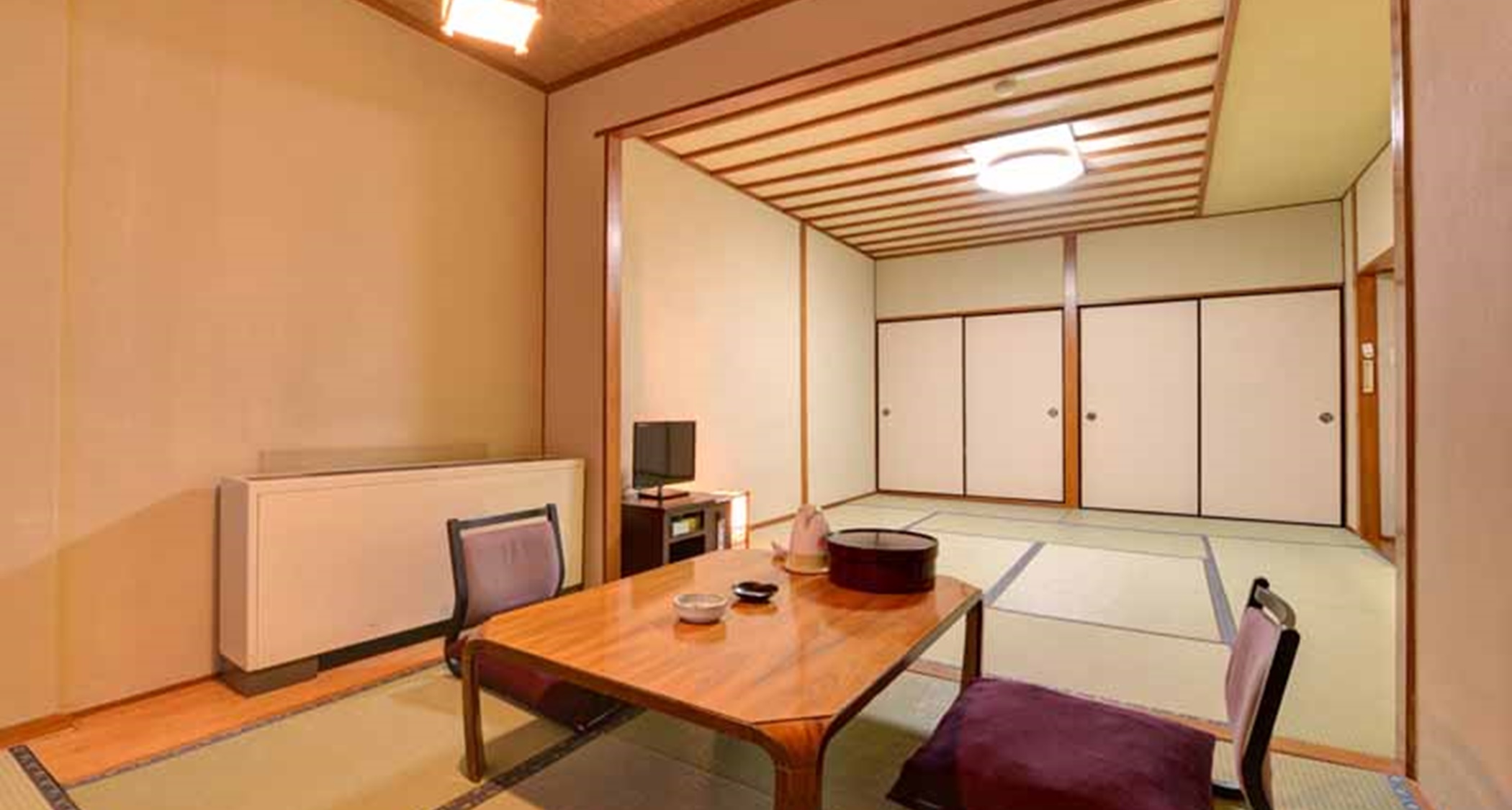 *【白根棟和室（雪景色）】