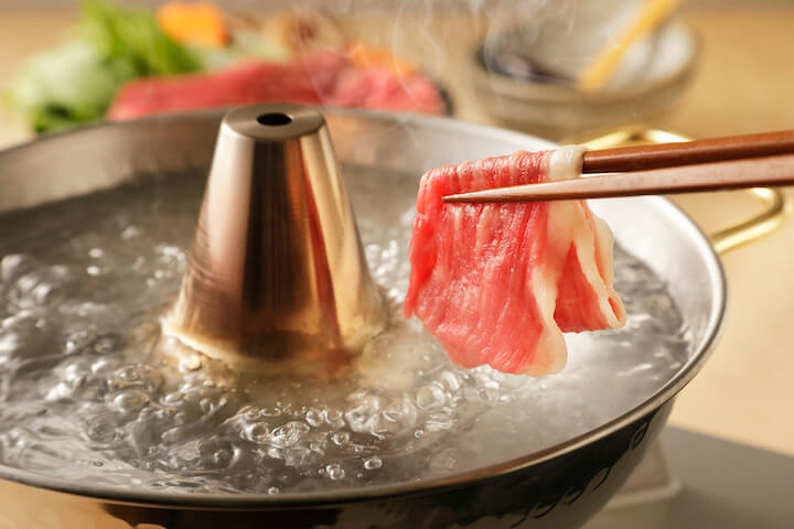 牛肉のしゃぶしゃぶ