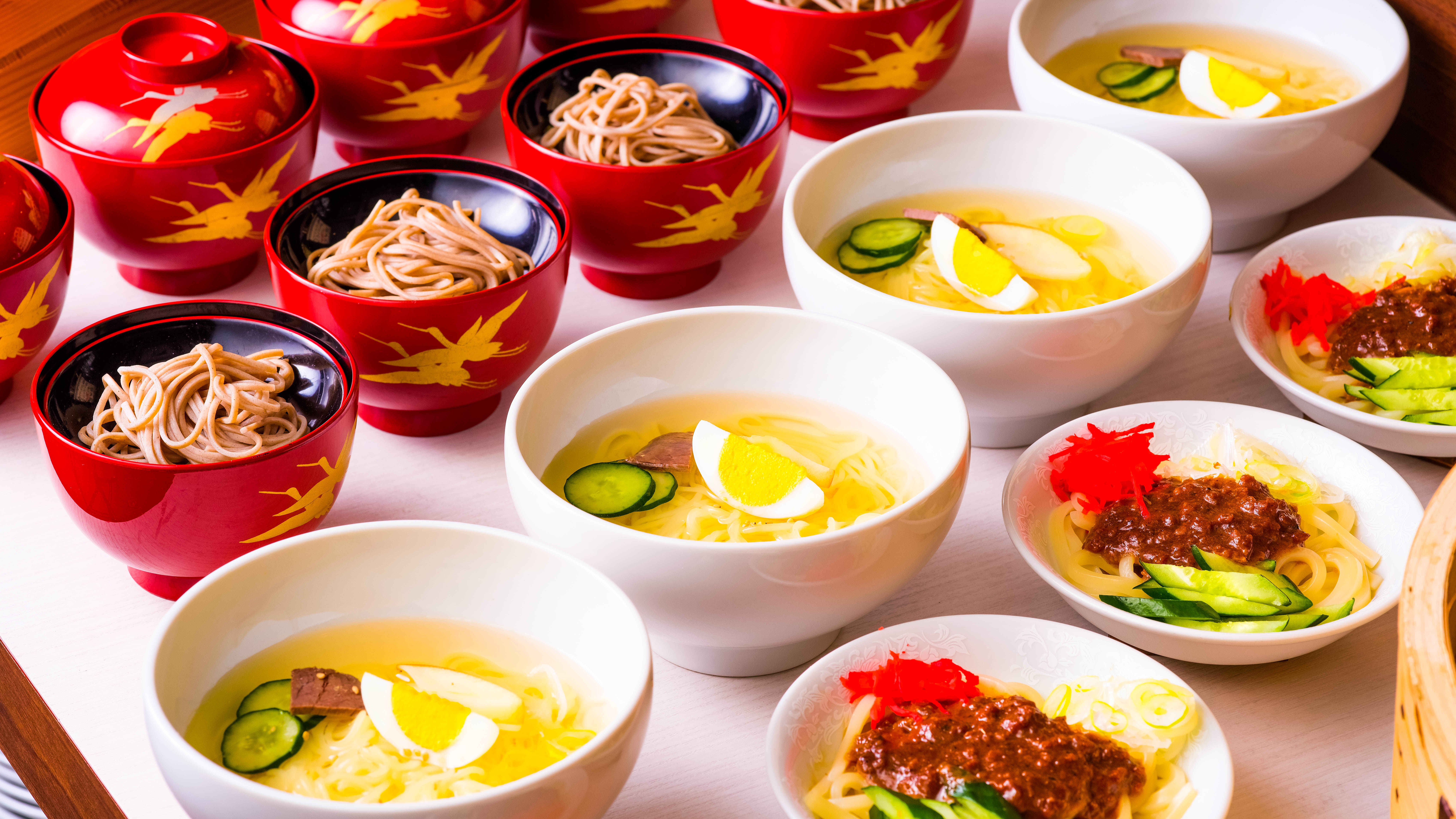 盛岡の三大麺の、『盛岡冷麺』『盛岡じゃじゃ麺』『盛岡わんこそば』