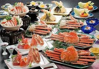 当館一番人気☆特選かにフルコース　外湯めぐりチケット付き