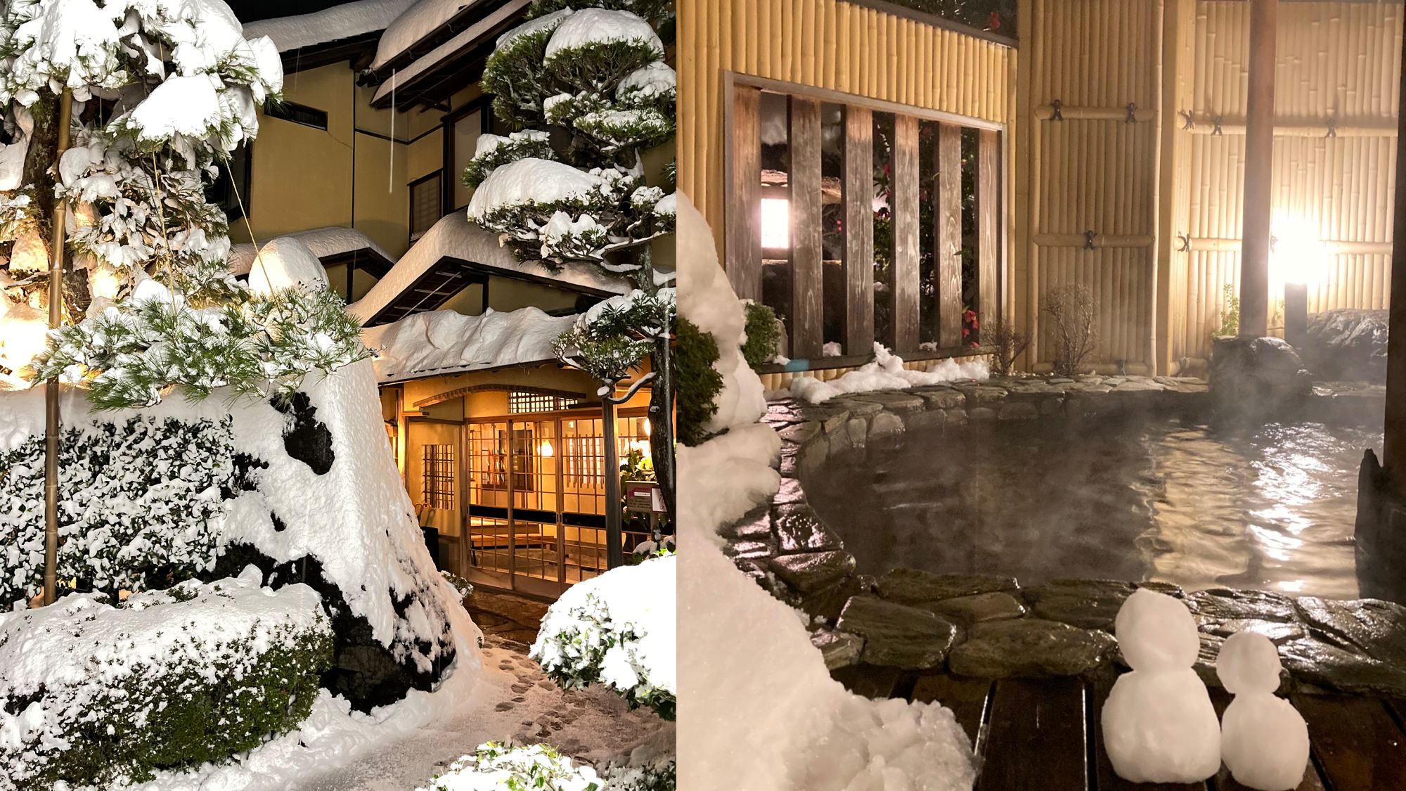 *【雪景色】静寂の雪が包む、贅沢なひととき。