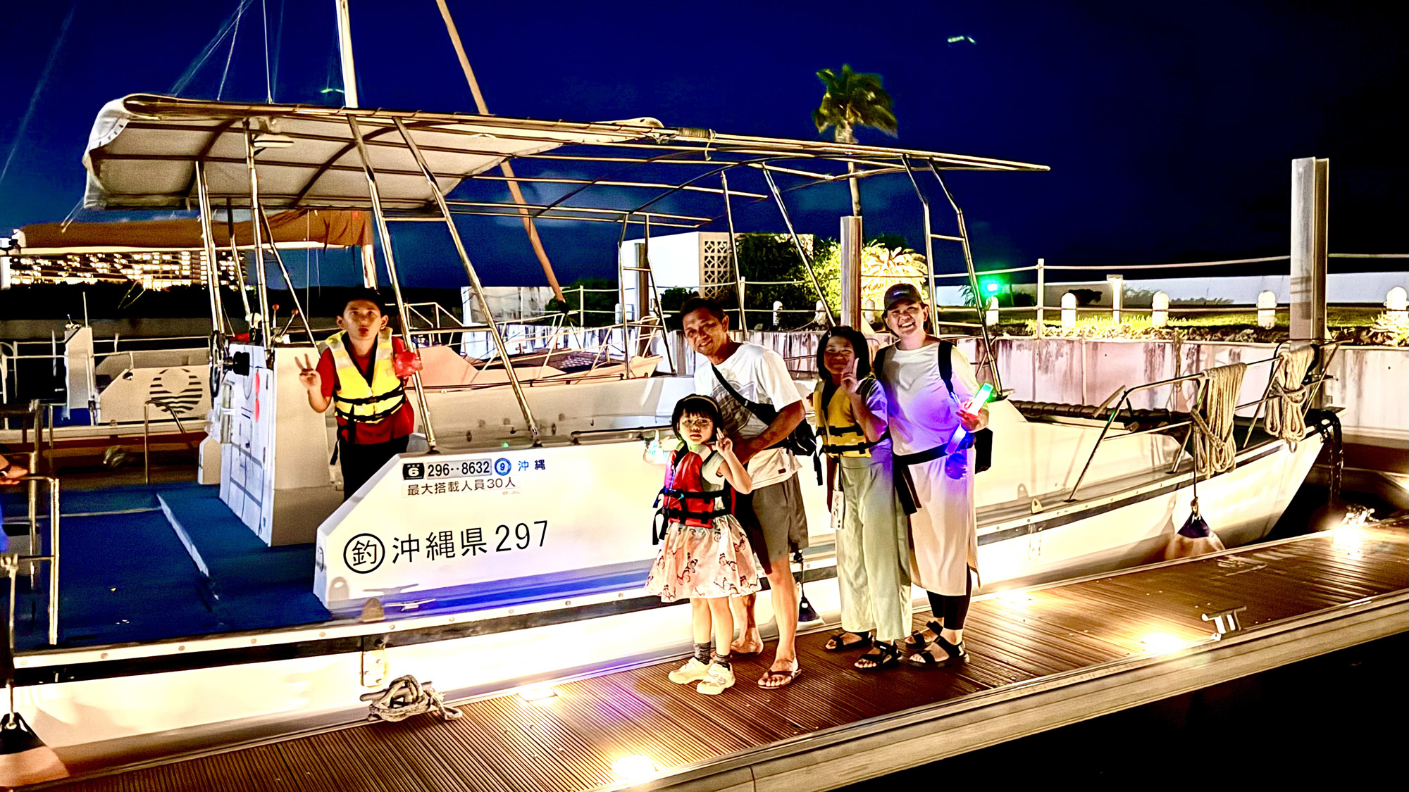 8月限定！船上花火ナイトクルーズ！