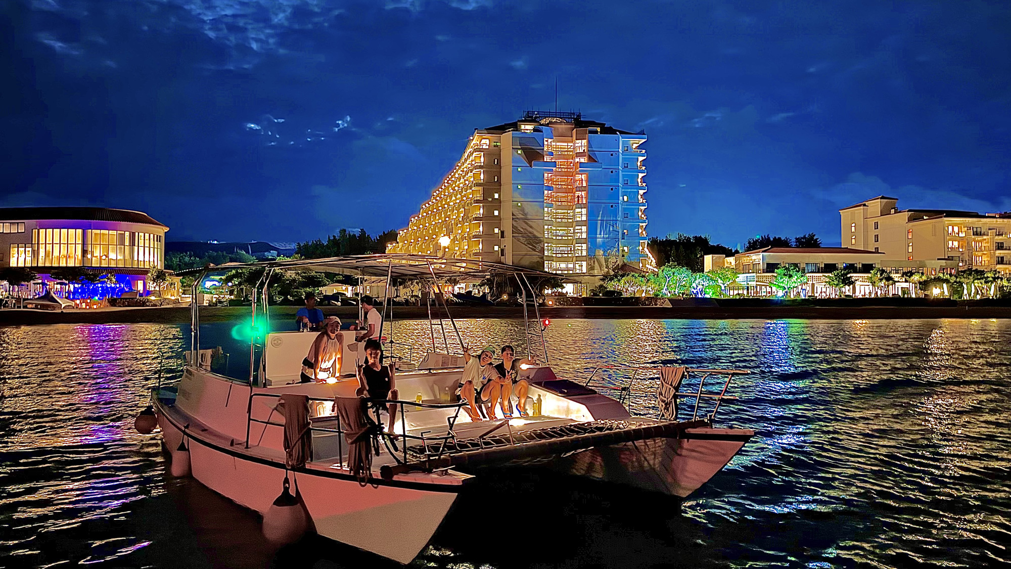 8月限定！船上花火ナイトクルーズ！