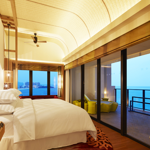 Sheraton Okinawa Sunmarina Resort(部屋(ベッドルーム))