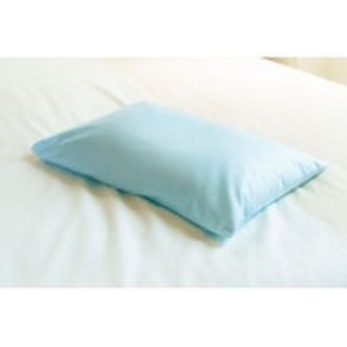 貸出数量限定枕】青色枕・・そば殻のようなパイプ枕は高めがお好みの男性に大人気♪
