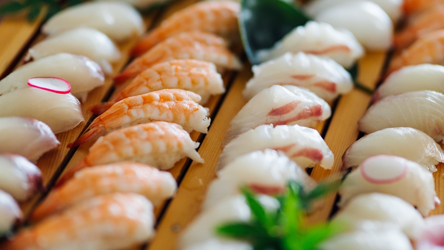 【夕食バイキング】鮮魚のお寿司