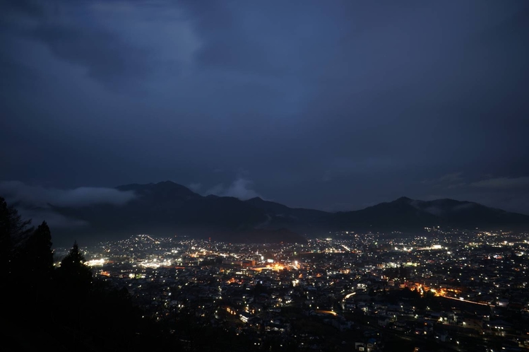 河口湖夜景