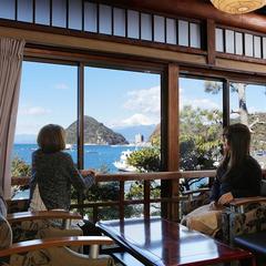 お部屋から臨む海と富士山