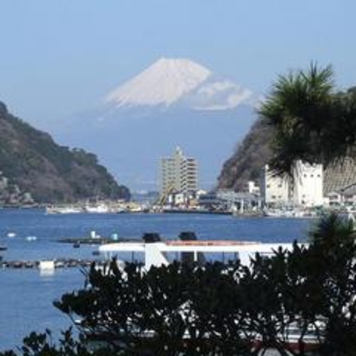 当館から眺める富士山