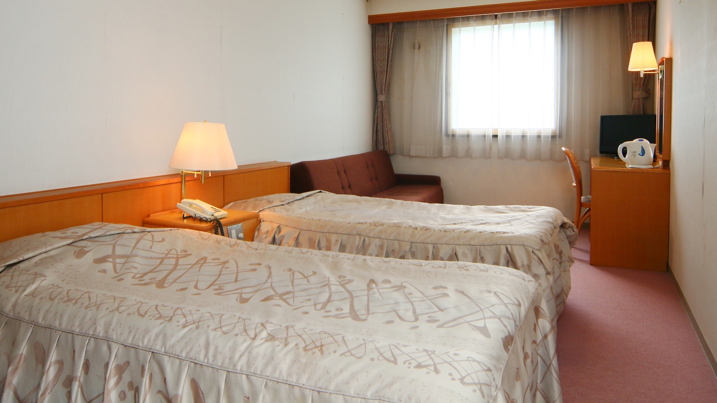 洋室ツインルーム【バストイレ付】