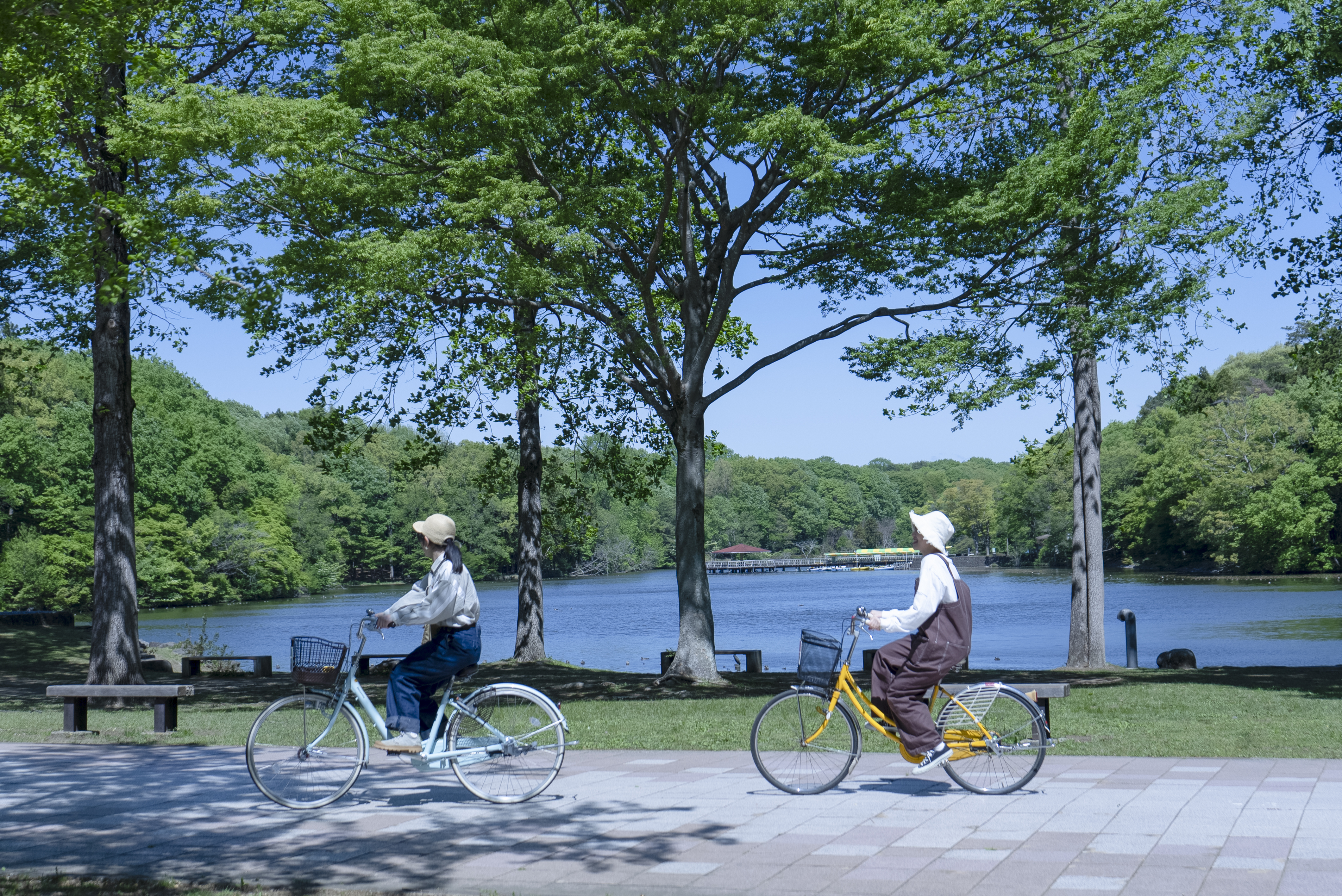 井頭公園　サイクリング