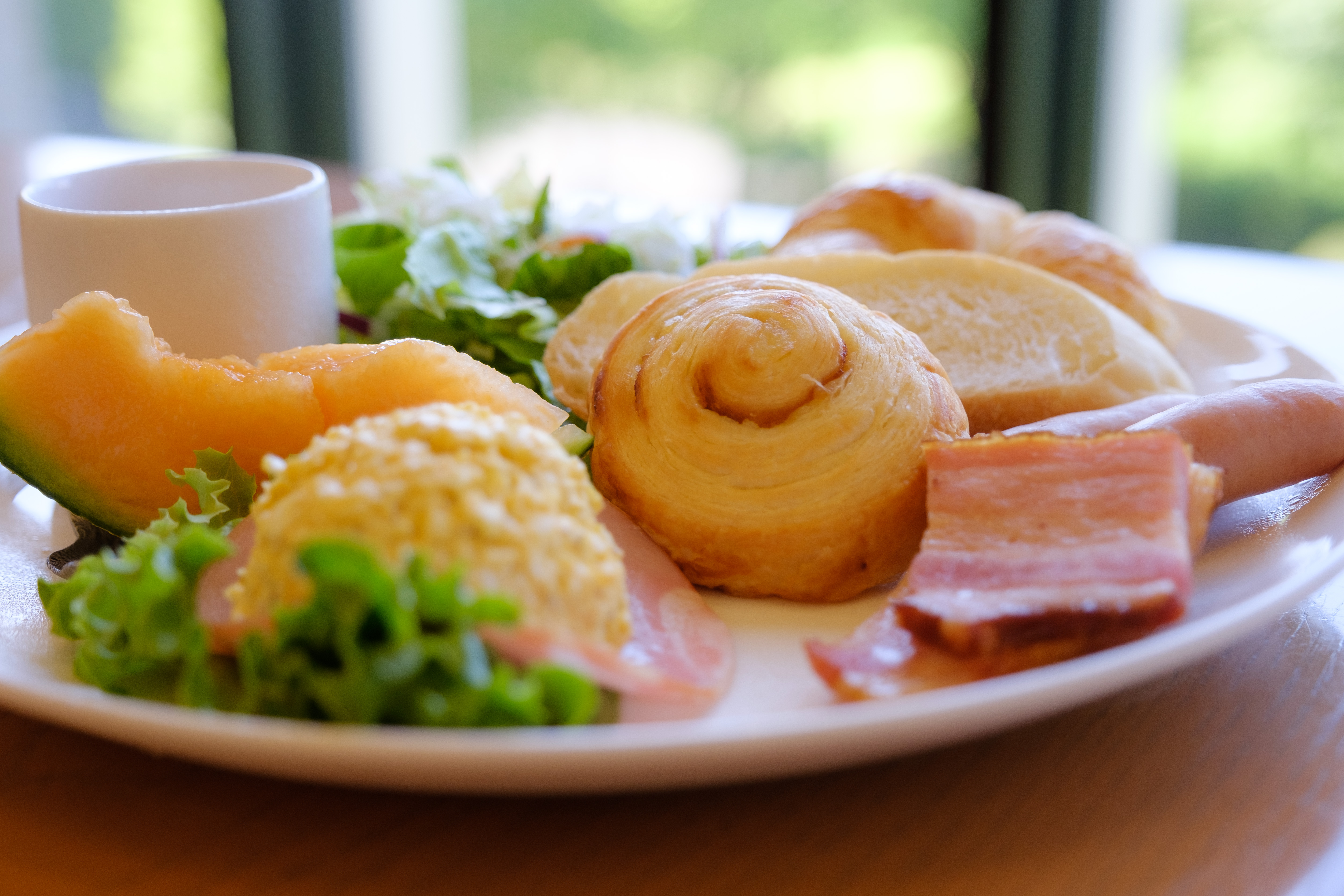 朝食ハーフビッフェ