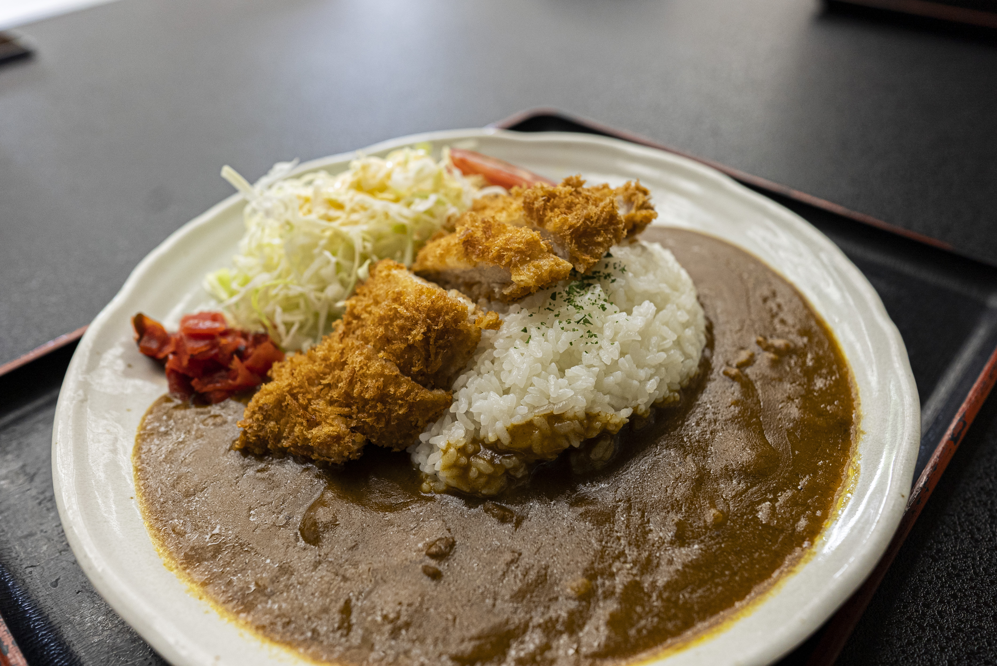 真岡井頭温泉 日帰り温泉館 食事処「カツカレーライス」