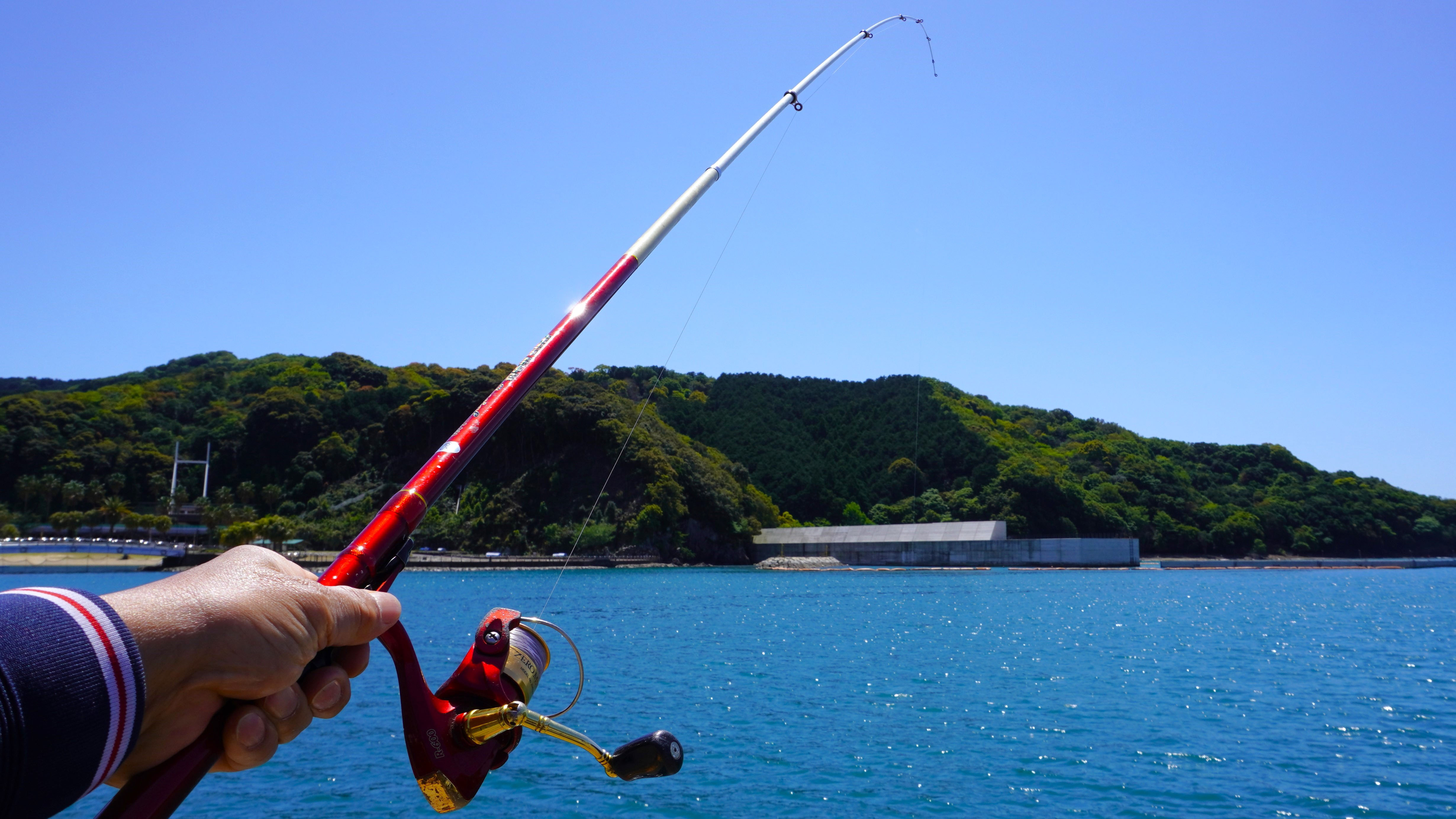 釣り人必見☆宿の目の前は海！