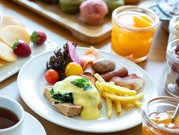 【室数＆日にち限定】“もころんパフェ”付き のんびりステイプラン（朝食付き）