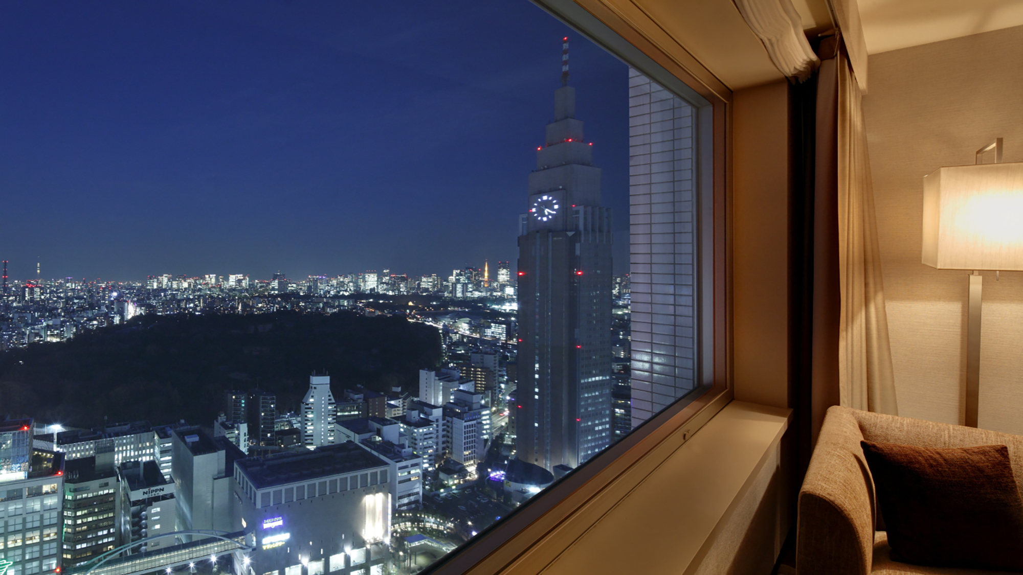 東側のお部屋からの夜景イメージ