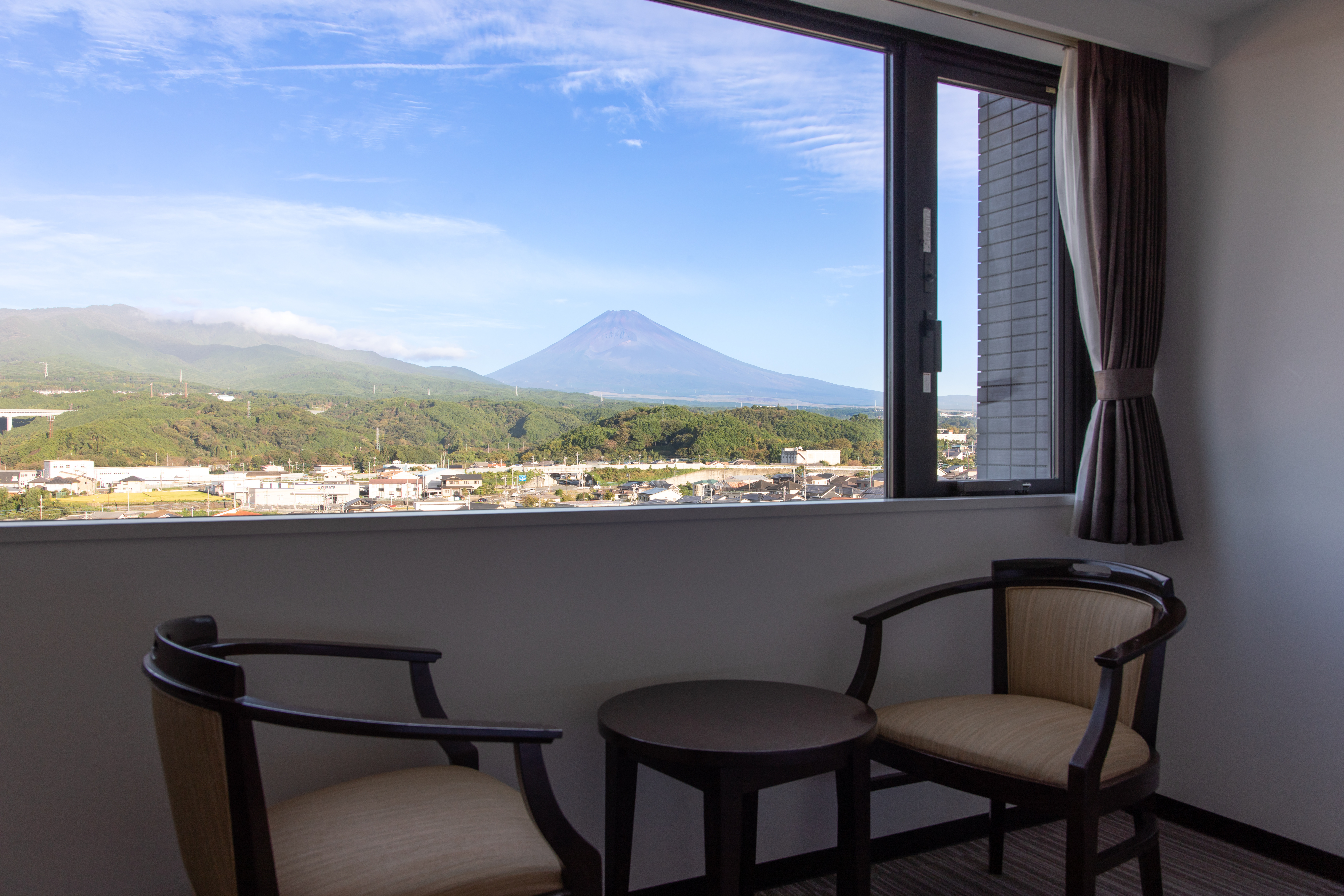 富士山側の客室