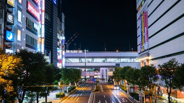 夜の大宮駅　※イメージ