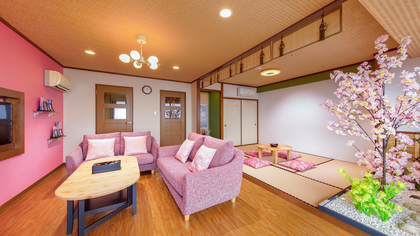 中央棟10階｜禁煙｜SAKURA（桜）ルーム｜和洋室80平米