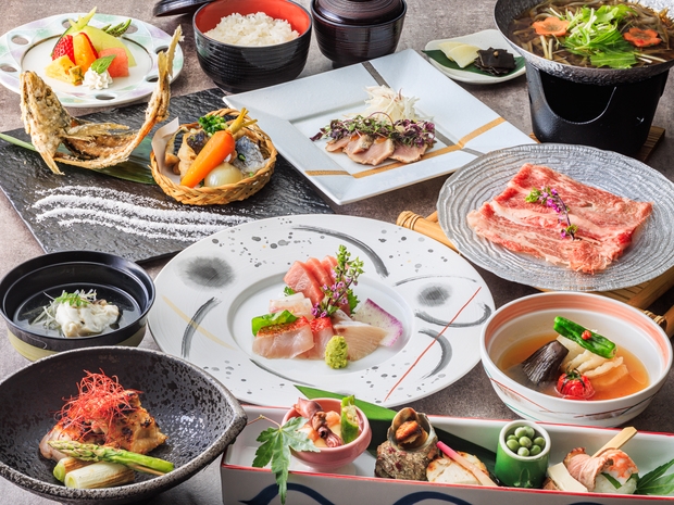 【和食会席「荒磯」プラン】三浦半島の旬素材を味わう！1泊2食｜お食事は宴会場またはレストラン