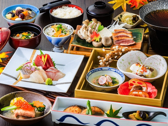 【和食会席「荒磯」プラン】三浦半島の旬素材を味わう！1泊2食｜お食事は宴会場またはレストラン