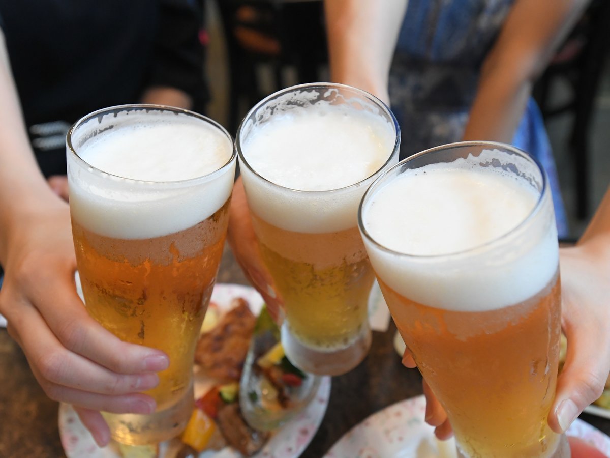 ビールで乾杯♪「オールインクルーシブプラン」では飲み放題！