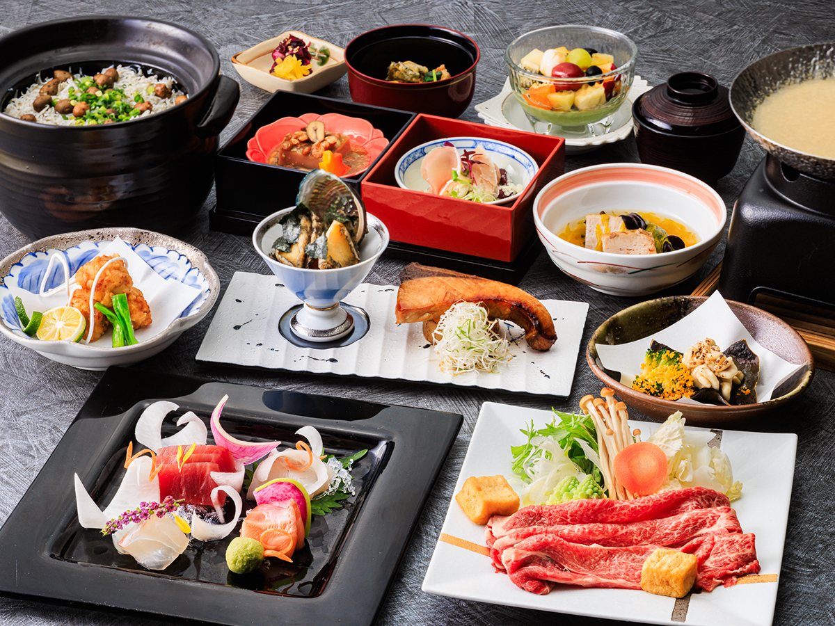 2025年冬の和食会席「旬海」お料理イメージ