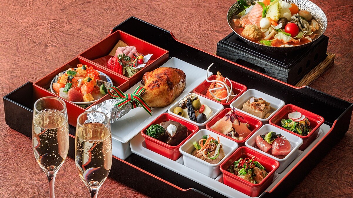 お部屋で楽しむクリスマス箱膳（イメージ）♪全室ポイント付与率アップ♪