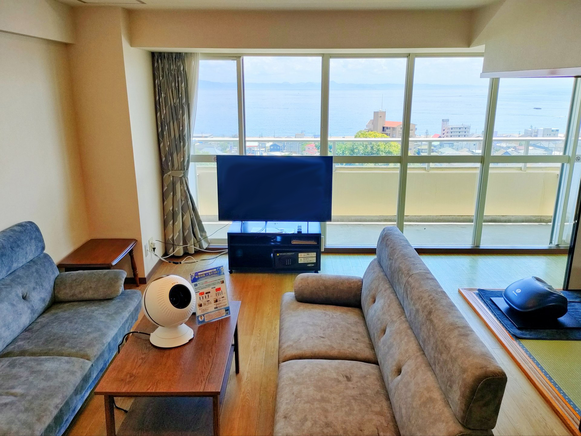 ファイテン健康寿命の家&reg;ROOM・リビング｜健光浴サーキュレーターと和室にはフットマッサージャー