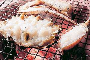Fragrant grilled crab