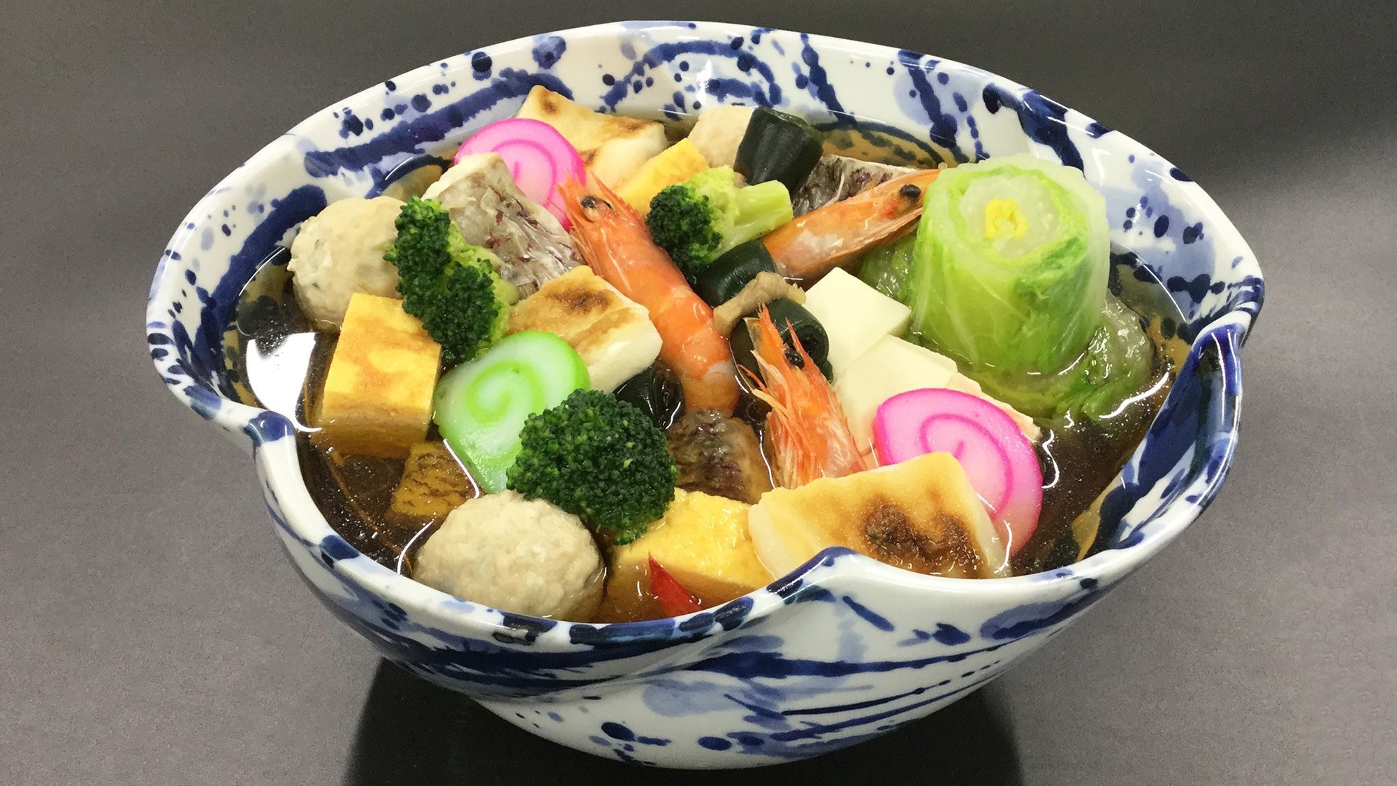 【卓袱スタンダード】海鮮卓袱プラン　長崎雑煮風大鉢蒸し　海老ハトシ≪6〜8月≫