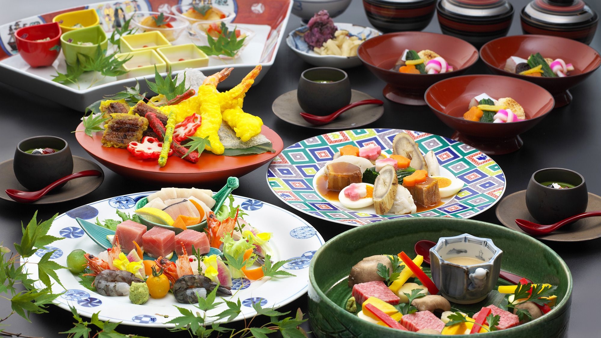 【卓袱グレードアップ】季節卓袱プラン　特鮮魚介　和牛　長崎伝統料理≪12〜2月≫