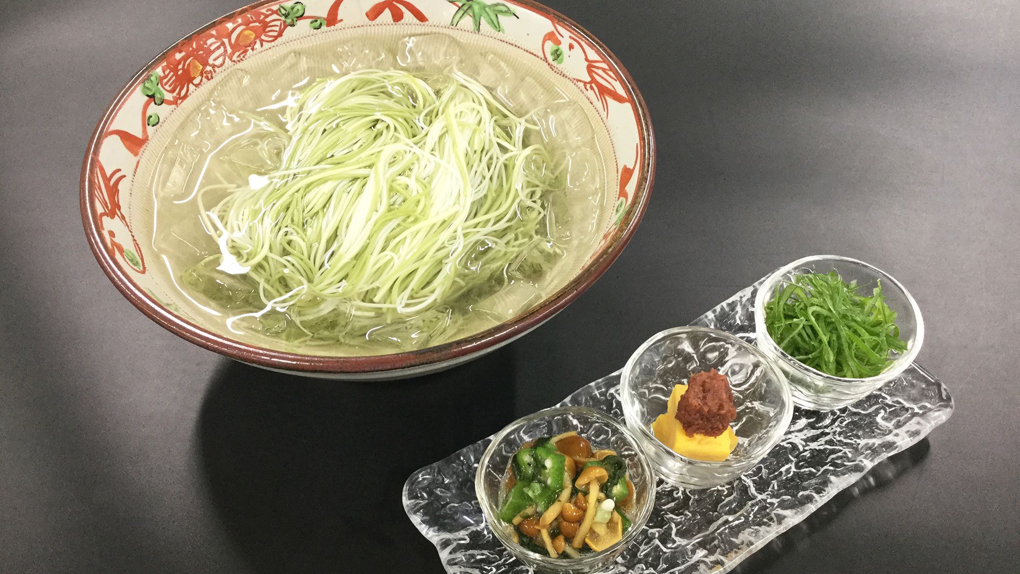 【6～8月会席 梅松】島原素麺